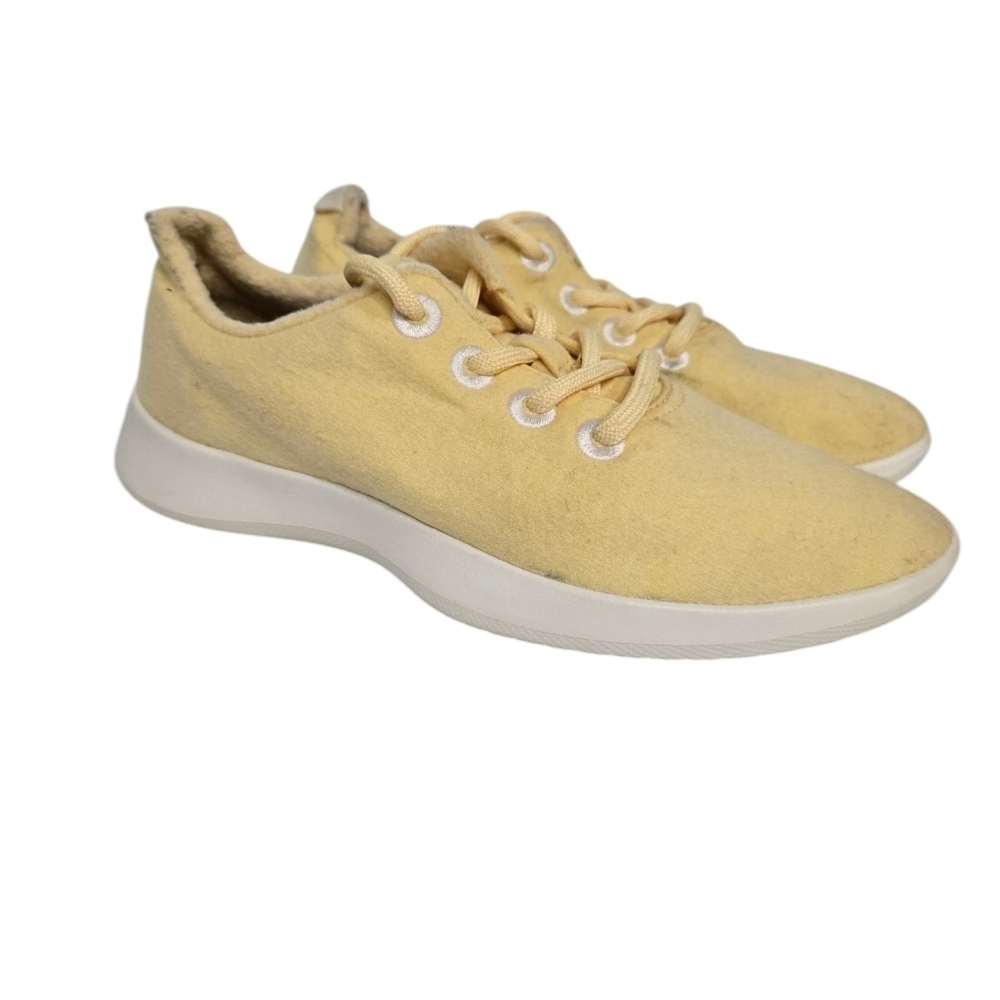 Allbirds Limited Edition Yellow Wool Runners Sneakers 7